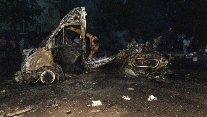 Russian Drone Strike Targets Civilian Bus in Ukraine, Leaving 3 Dead